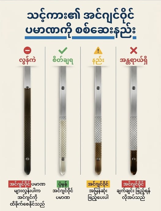 အင်ဂျင်ဝိုင် မစစ်ဆေးဘဲ မောင်းရင် ကြုံရနိုင်တဲ့ အန္တရာယ်များ